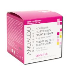 Andalou Naturals 1000 Roses with Rose Stem Cells Fortifying Night Cream 1.7 oz